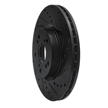 R1 Concepts Honda Ridgeline Rear Right Drilled & Slotted Brake Rotor (Part rncECB - 59052R) | rncECB - 59052R - JDMuscleSPK975951