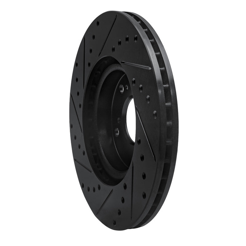 R1 Concepts Honda Ridgeline Rear Right Drilled & Slotted Brake Rotor (Part rncECB - 59052R) | rncECB - 59052R - JDMuscleSPK975951