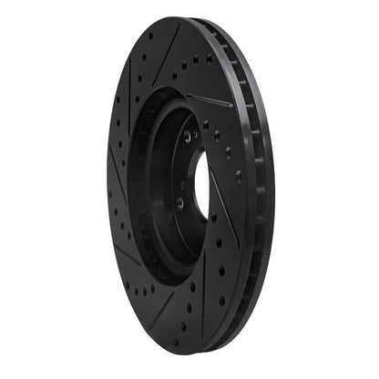 R1 Concepts Honda Ridgeline Rear Right Drilled & Slotted Brake Rotor (Part rncECB - 59052R) | rncECB - 59052R - JDMuscleSPK975951