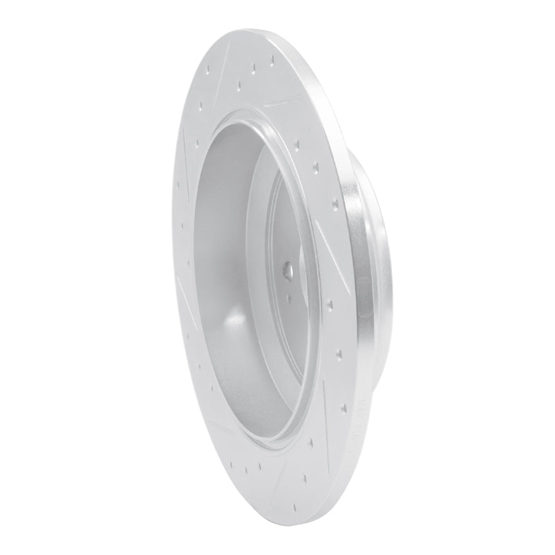 R1 Concepts Honda Ridgeline Rear Right Drilled & Slotted Silver Brake Rotor (Part rncEDZ - 59062R) | rncEDZ - 59062R - JDMuscleSPK986491