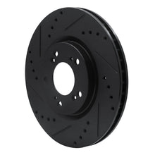 R1 Concepts Honda S2000 Front Left Drilled & Slotted Black Brake Rotor - Part rncECB - 59027L | rncECB - 59027L - JDMuscleSPK975911