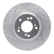 R1 Concepts Honda S2000 Front Left Drilled & Slotted Silver Brake Rotor (Part rncEDZ - 59027L) | rncEDZ - 59027L - JDMuscleSPK977277