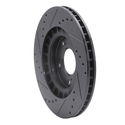 R1 Concepts Honda S2000 Front Right Drilled & Slotted Brake Rotor (Part Number: rncECB - 59027R) | rncECB - 59027R - JDMuscleSPK975912