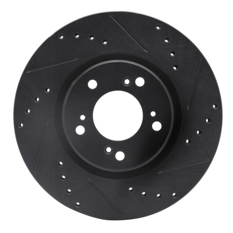 R1 Concepts Honda S2000 Front Right Drilled & Slotted Brake Rotor (Part Number: rncECB - 59027R) | rncECB - 59027R - JDMuscleSPK975912