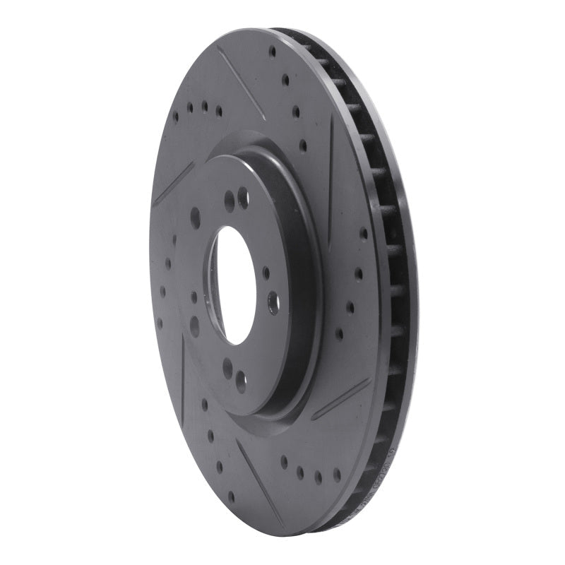 R1 Concepts Honda S2000 Front Right Drilled & Slotted Brake Rotor (Part Number: rncECB - 59027R) | rncECB - 59027R - JDMuscleSPK975912