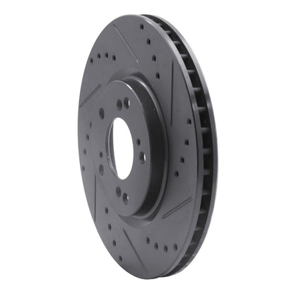 R1 Concepts Honda S2000 Front Right Drilled & Slotted Brake Rotor (Part Number: rncECB - 59027R) | rncECB - 59027R - JDMuscleSPK975912
