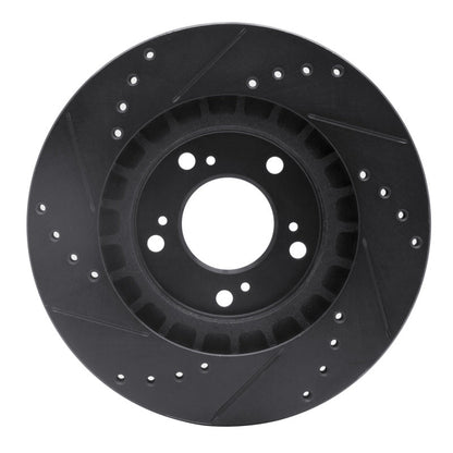 R1 Concepts Honda S2000 Front Right Drilled & Slotted Brake Rotor (Part Number: rncECB - 59027R) | rncECB - 59027R - JDMuscleSPK975912