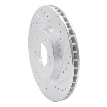 R1 Concepts Honda S2000 Front Right Drilled & Slotted Silver Brake Rotor (Part Number: rncEDZ - 59027R) | rncEDZ - 59027R - JDMuscleSPK977278