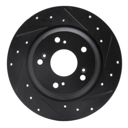 R1 Concepts Honda S2000 Rear Right Drilled & Slotted Brake Rotor (Part rncECB - 59028R) | rncECB - 59028R - JDMuscleSPK975914