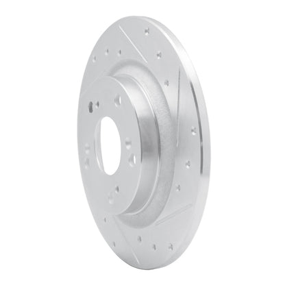 R1 Concepts Honda S2000 Rear Right Drilled & Slotted Silver Brake Rotor (Part RNCEDZ - 59028R) | rncEDZ - 59028R - JDMuscleSPK977280