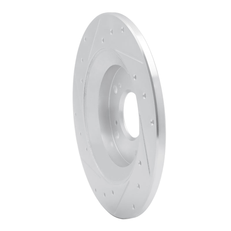 R1 Concepts Honda S2000 Rear Right Drilled & Slotted Silver Brake Rotor (Part RNCEDZ - 59028R) | rncEDZ - 59028R - JDMuscleSPK977280