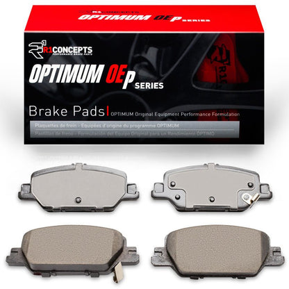 R1 Concepts Optimum OEp Rear Brake Pads for Honda CR - V 2017 - 2025 – Enhanced Performance & Longevity | rnc2551 - 2037 - 00 - JDMuscleSPK942511