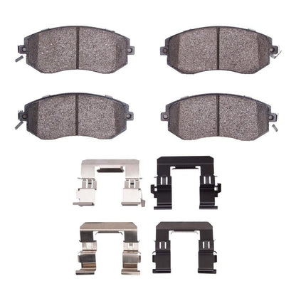 R1 Concepts R1 Optimum OEp Front Brake Pads & Hardware Kit for 2022 - 2025 Subaru BRZ | rnc2552 - 1539 - 01 - JDMuscleSPK936958