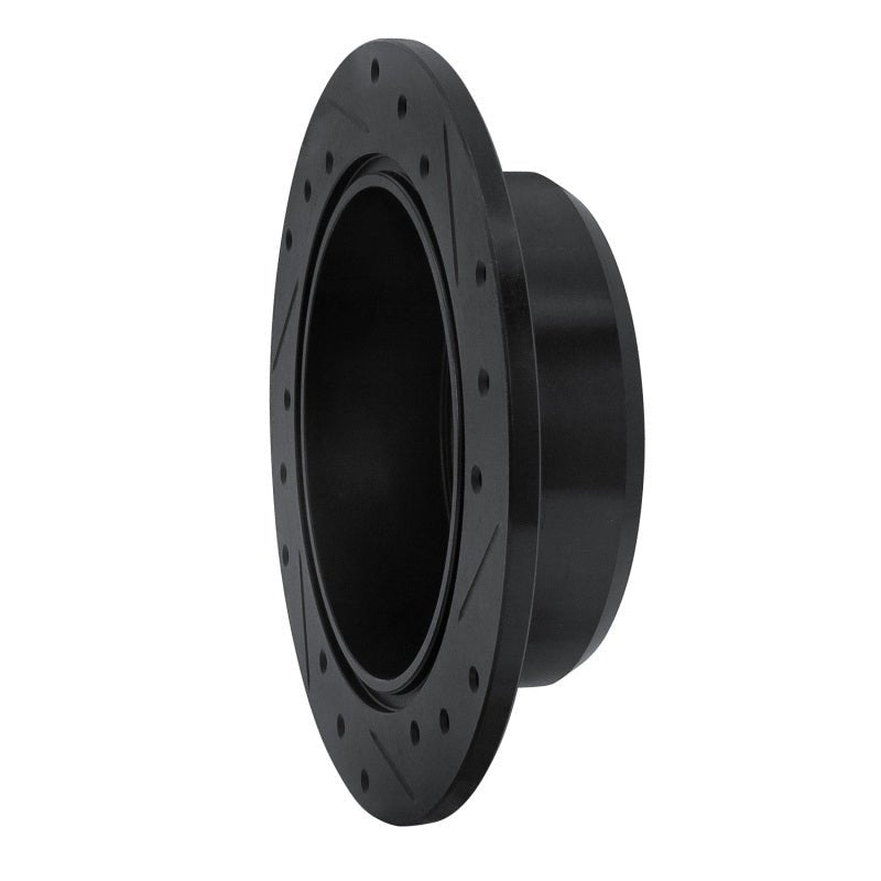 R1 Concepts Rear Left Drilled & Slotted Black Brake Rotor for 1994 - 1995 Toyota Celica | rncECB - 76060L - JDMuscleSPK983699
