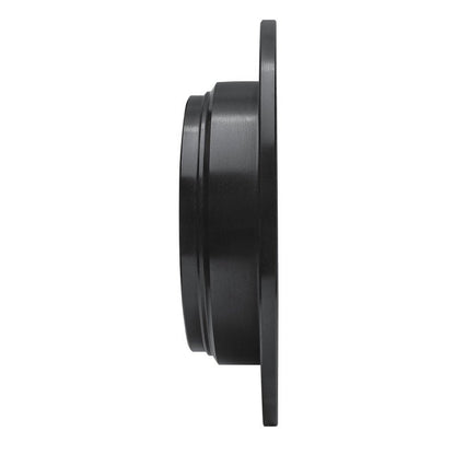 R1 Concepts Rear Left Drilled & Slotted Black Brake Rotor for 2002 - 2004 Honda Odyssey | rncECB - 59047L - JDMuscleSPK975942