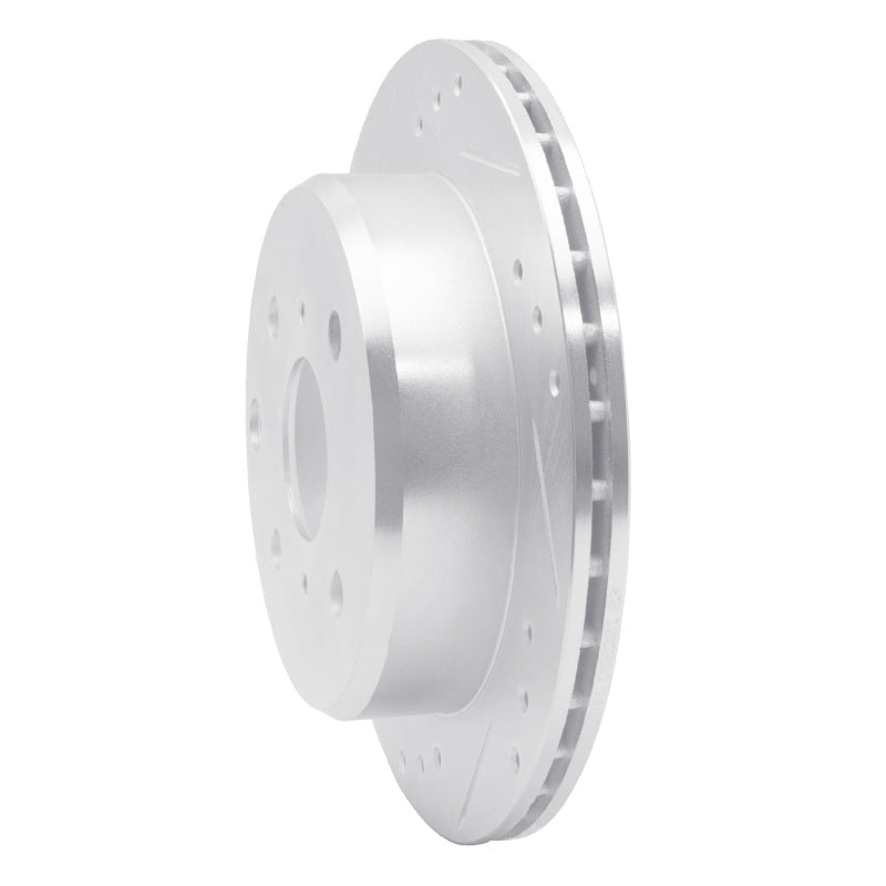 R1 Concepts Rear Left Drilled & Slotted Brake Rotor for 1982 - 1985 Toyota Celica | rncEDZ - 76014L - JDMuscleSPK987475