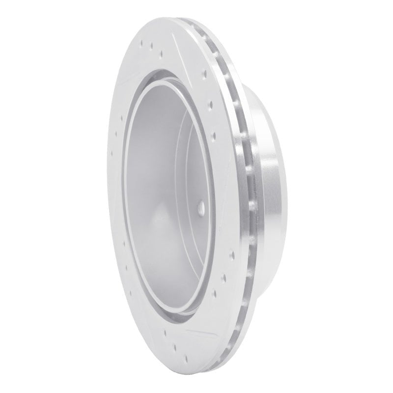 R1 Concepts Rear Left Drilled & Slotted Brake Rotor for 1982 - 1985 Toyota Celica | rncEDZ - 76014L - JDMuscleSPK987475