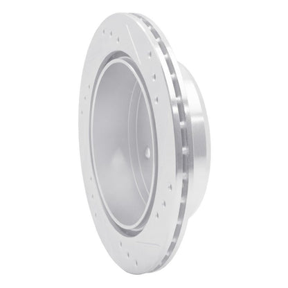 R1 Concepts Rear Left Drilled & Slotted Brake Rotor for 1982 - 1985 Toyota Celica | rncEDZ - 76014L - JDMuscleSPK987475