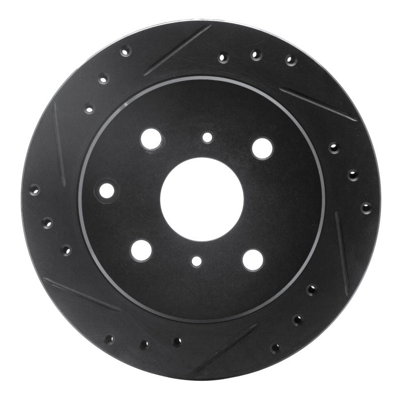 R1 Concepts Rear Left Drilled & Slotted Brake Rotor for 1984 - 1988 Toyota Cressida | rncECB - 76025L - JDMuscleSPK983673