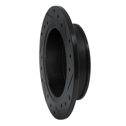 R1 Concepts Rear Left Drilled & Slotted Brake Rotor for 1985 - 1987 Toyota Corolla (US/Canada) by R1 Concepts Part Number RNC - ECB - 76023L | rncECB - 76023L - JDMuscleSPK983669