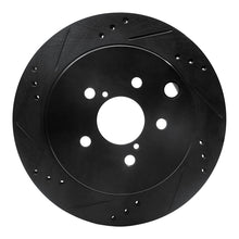 R1 Concepts Rear Left Drilled & Slotted Brake Rotor for 2014 - 2018 Subaru Forester | rncECB - 13027L - JDMuscleSPK973640