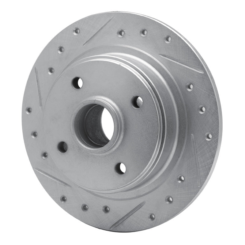 R1 Concepts Rear Left Drilled & Slotted Silver Brake Rotor for 1984 - 1987 Honda Prelude – Part RNCEDZ - 59010L | rncEDZ - 59010L - JDMuscleSPK986437