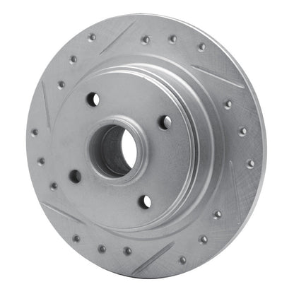 R1 Concepts Rear Left Drilled & Slotted Silver Brake Rotor for 1984 - 1987 Honda Prelude – Part RNCEDZ - 59010L | rncEDZ - 59010L - JDMuscleSPK986437