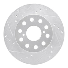 R1 Concepts Rear Left Drilled & Slotted Silver Brake Rotor for 1991 - 1995 Toyota MR2 | rncEDZ - 76048L - JDMuscleSPK987535