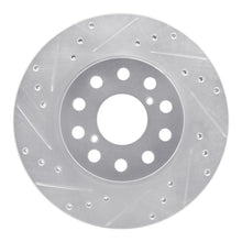 R1 Concepts Rear Left Drilled & Slotted Silver Brake Rotor for 1992 - 1995 Toyota MR2 | rncEDZ - 76058L - JDMuscleSPK987541