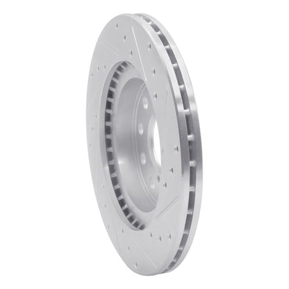 R1 Concepts Rear Left Drilled & Slotted Silver Brake Rotor for 1992 - 1995 Toyota MR2 | rncEDZ - 76058L - JDMuscleSPK987541