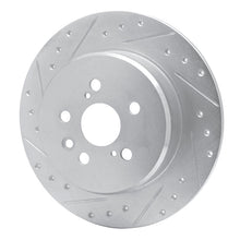 R1 Concepts Rear Left Drilled & Slotted Silver Brake Rotor for Toyota Celica 1990 - 1993 | rncEDZ - 76046L - JDMuscleSPK987531