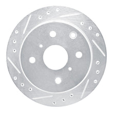 R1 Concepts Rear Left Drilled & Slotted Silver Brake Rotor for Toyota Cressida 1983 - 1984 | rncEDZ - 76019L - JDMuscleSPK987485