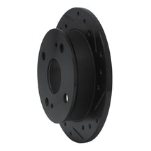 R1 Concepts Rear Right Drilled & Slotted Black Brake Rotor for 1985 - 1987 Toyota Corolla (US/Canada) | rncECB - 76023R - JDMuscleSPK983670