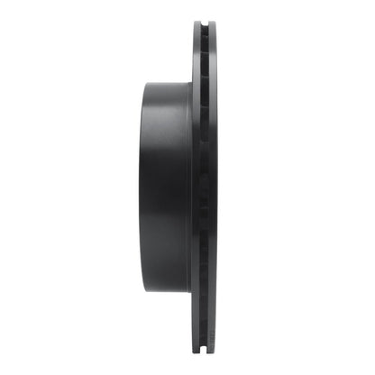 R1 Concepts Rear Right Drilled & Slotted Black Brake Rotor for 2005 - 2007 Subaru Impreza | rncECB - 13017R - JDMuscleSPK973621