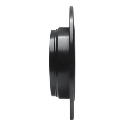 R1 Concepts Rear Right Drilled & Slotted Black Brake Rotor for Honda CR - V 2002 - 2004 | rncECB - 59046R - JDMuscleSPK975941