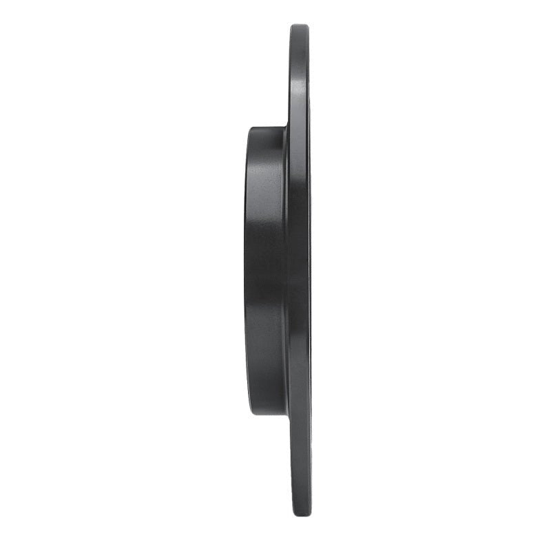 R1 Concepts Rear Right Drilled & Slotted Black Brake Rotor for Honda CR - Z 2011 - 2015 | rncECB - 59035R - JDMuscleSPK975924