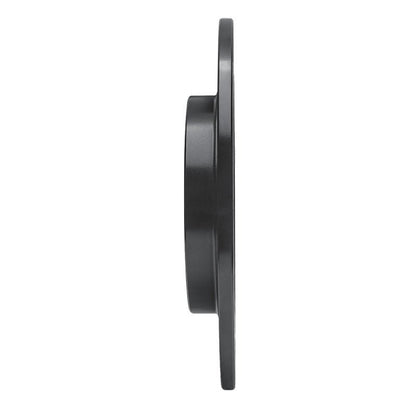 R1 Concepts Rear Right Drilled & Slotted Black Brake Rotor for Honda CR - Z 2011 - 2015 | rncECB - 59035R - JDMuscleSPK975924