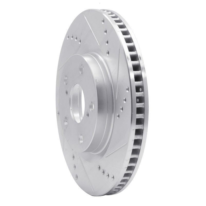 R1 Concepts Rear Right Drilled & Slotted Brake Rotor for Subaru Legacy 1990 - 1994 | rncEDZ - 13010R - JDMuscleSPK984444