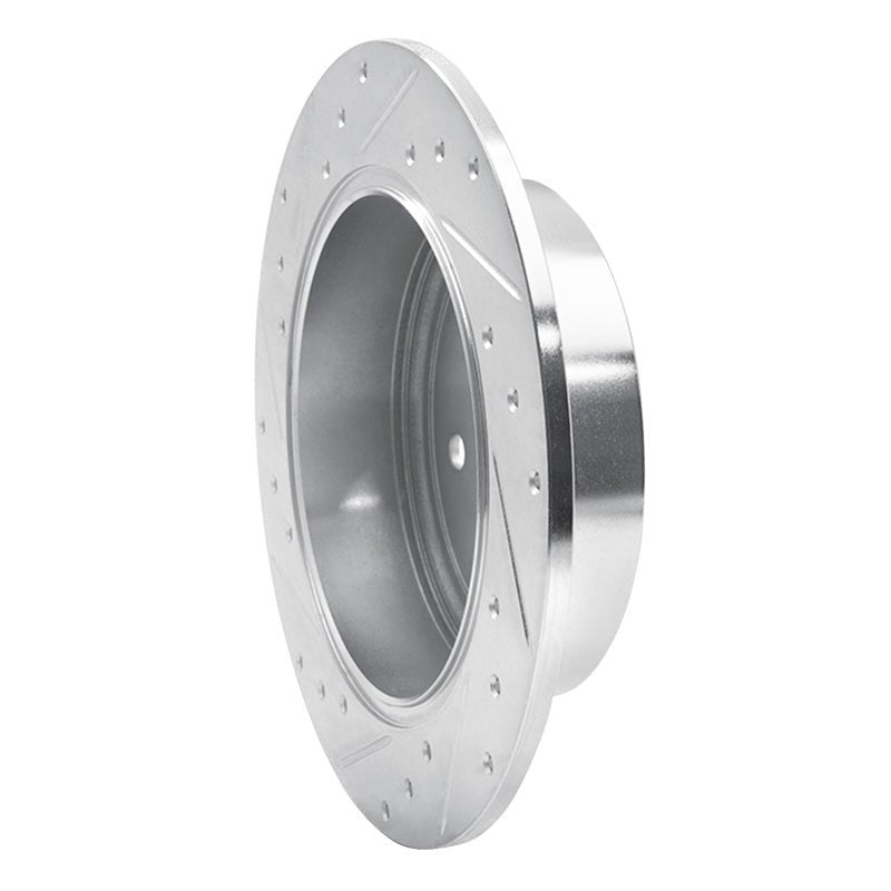 R1 Concepts Rear Right Drilled & Slotted Silver Brake Rotor for 2004 - 2005 Toyota RAV4 | rncEDZ - 76132R - JDMuscleSPK987644