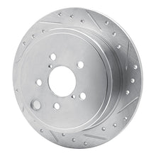 R1 Concepts Rear Right Drilled & Slotted Silver Brake Rotor for 2008 - 2015 Subaru WRX | rncEDZ - 13021R - JDMuscleSPK976841