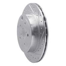 R1 Concepts Rear Right Drilled & Slotted Silver Brake Rotor for 2008 - 2020 Subaru WRX STI | rncEDZ - 13022R - JDMuscleSPK976843