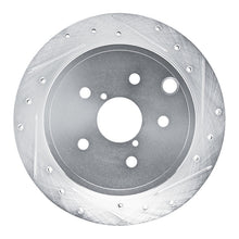 R1 Concepts Rear Right Drilled & Slotted Silver Brake Rotor for 2022 - 2025 Subaru WRX | rncEDZ - 13050R - JDMuscleSPK984495