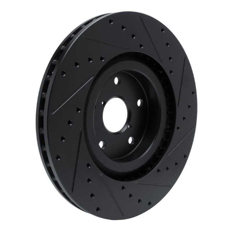 R1 Concepts RNC - ECB - 13043L Front Left Drilled & Slotted Brake Rotor for Subaru Ascent | rncECB - 13043L - JDMuscleSPK973670