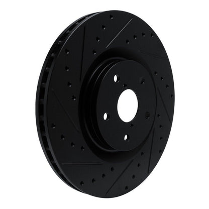 R1 Concepts RNC - ECB - 13043L Front Left Drilled & Slotted Brake Rotor for Subaru Ascent | rncECB - 13043L - JDMuscleSPK973670