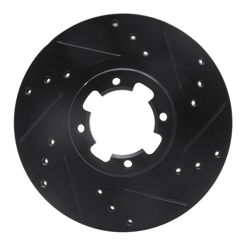 R1 Concepts RNCECB - 13000R Front Right Drilled & Slotted Brake Rotor for Subaru DL 1985 - 1994 | rncECB - 13000R - JDMuscleSPK973591