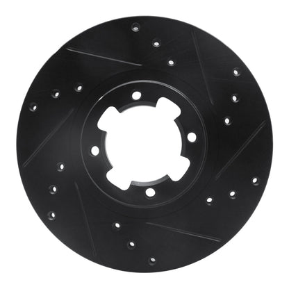 R1 Concepts RNCECB - 13000R Front Right Drilled & Slotted Brake Rotor for Subaru DL 1985 - 1994 | rncECB - 13000R - JDMuscleSPK973591