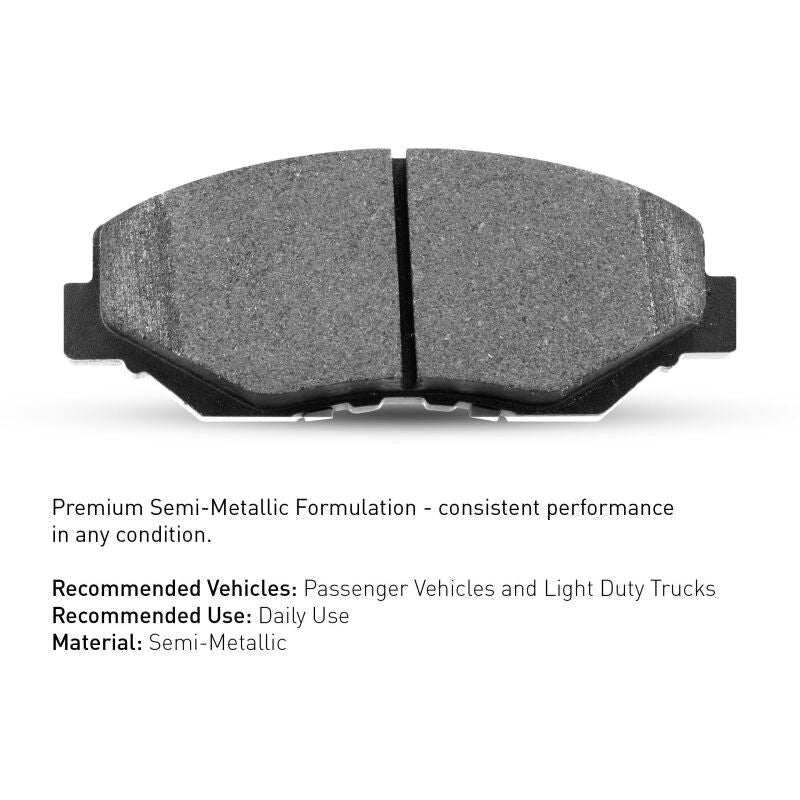 R1 Concepts Semi - Metallic Series Front Brake Pads for 2013 - 2015 Toyota Hilux (Mexico) | Part RNC2311 - 1523 - 09 | rnc2311 - 1523 - 09 - JDMuscleSPK981633