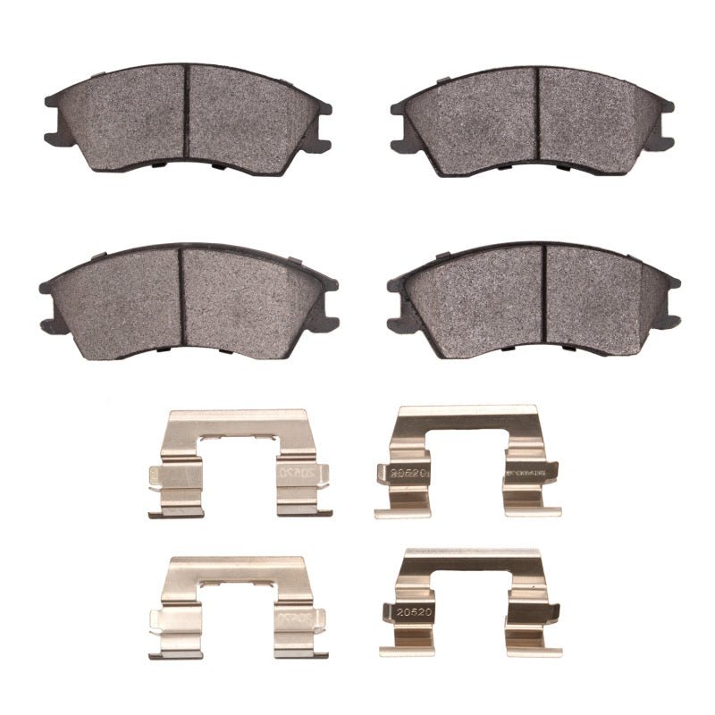 R1 Concepts Semi - Metallic Series Front Brake Pads & Hardware Kit for 1989 - 1994 Subaru Justy - Part RNC2311 - 0498 - 01 | rnc2311 - 0498 - 01 - JDMuscleSPK936174