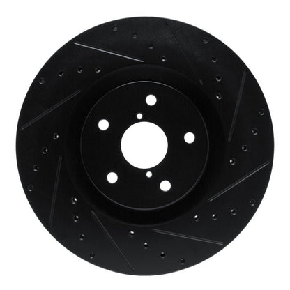R1 Concepts Subaru Ascent Front Right Drilled & Slotted Brake Rotor - Model RNC - ECB - 13043R | rncECB - 13043R - JDMuscleSPK973671