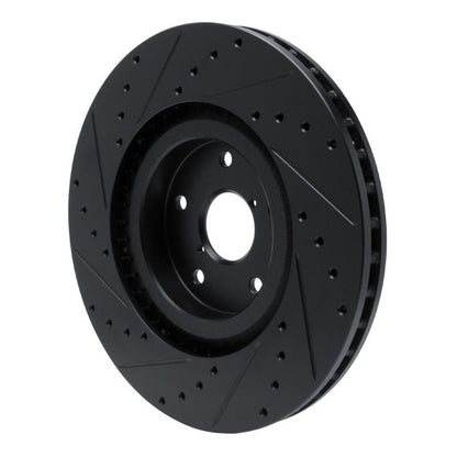 R1 Concepts Subaru Ascent Front Right Drilled & Slotted Brake Rotor - Model RNC - ECB - 13043R | rncECB - 13043R - JDMuscleSPK973671